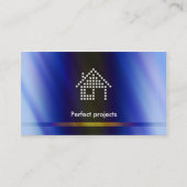 建築家|のモダンな専門の家 名刺 (正面)