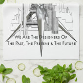 建築家 キッチンタオル (折り畳み)