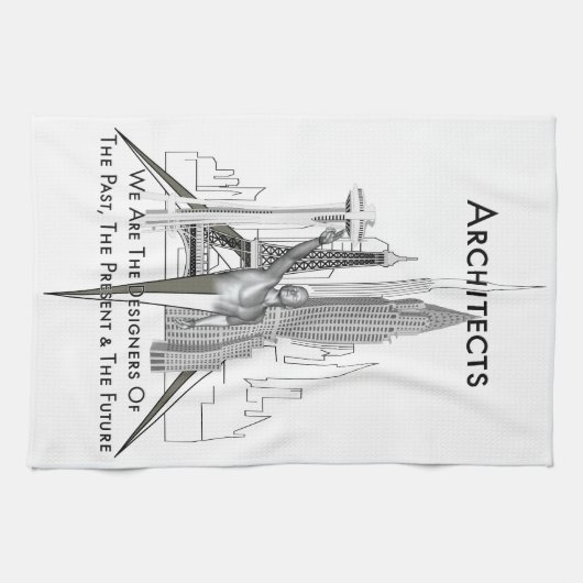 建築家 キッチンタオル (横)