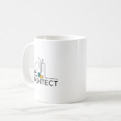 建築家 コーヒーマグカップ (正面左)