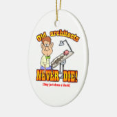 建築家 セラミックオーナメント (左)