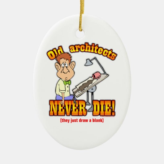 建築家 セラミックオーナメント (正面)