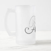 建築家 フロストグラスビールジョッキ (左)