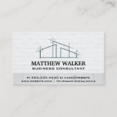 建築家 | ホーム修理サービス名刺 名刺 (正面)