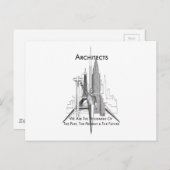 建築家 ポストカード (正面/裏面)