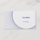 建築家 | モダン 名刺 (正面)