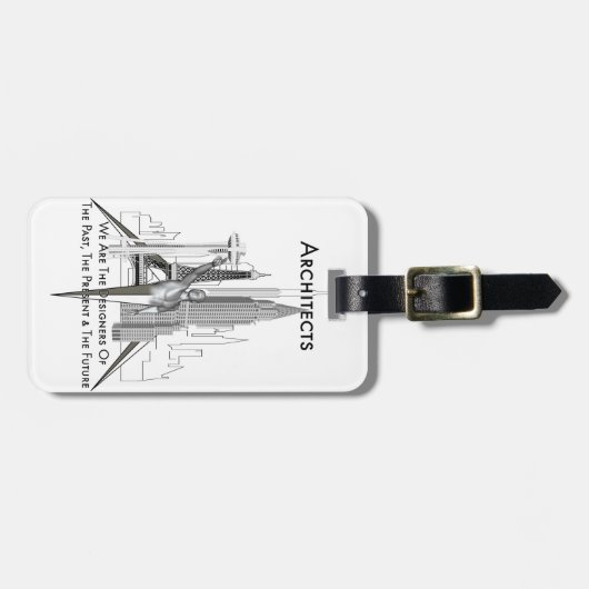 建築家 ラゲッジタグ (正面横)