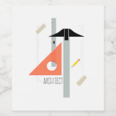 建築家 ワインラベル (シングルラベル)