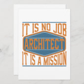 建築家 – 仕事ではなく、ミッション シーズンカード (正面/裏面)