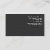 建築家-名刺 名刺 (裏面)