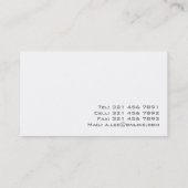 建築家-名刺 名刺 (裏面)