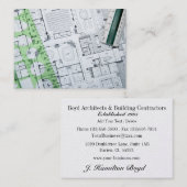 建築家/契約者/ビルダー・カード – SRF 名刺 (正面/裏面)