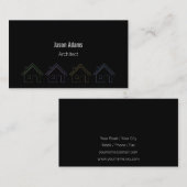 建築家 |家モダン屋 名刺 (正面/裏面)