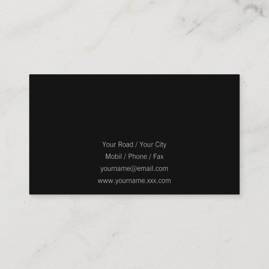 建築家 |家モダン屋 名刺 (裏面)