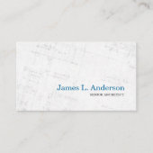 建築家-平面図の名刺 名刺 (正面)