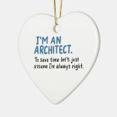 建築家 – 建築家 セラミックオーナメント (左)