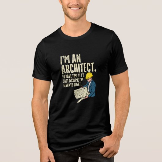 建築家 – 建築家 トライブレンドTシャツ (正面)