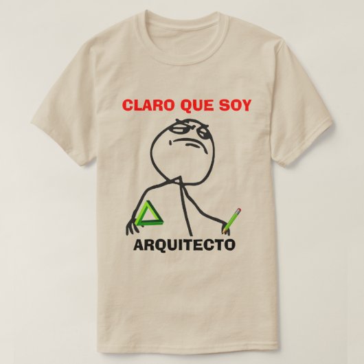 建築家 Tシャツ (デザイン正面)