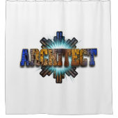 建築家DTWアーキテクトMerch シャワーカーテン (正面)