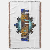 建築家DTWアーキテクトMerch スローブランケット (正面縦)