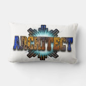 建築家DTWアーキテクトMerch ランバークッション (裏面)