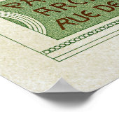 建築家Paul Hankar氏 ポスター (角)