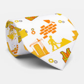 建築専門土木技師パパネクタイ ネクタイ (ロール)