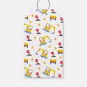 建築少年の赤ちゃんシャワーのお願い ギフトタグ (裏面)