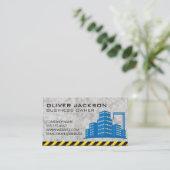 建築建物サイト | コンクリート 名刺 (スタンド正面)