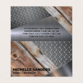 建築建物材料 名刺 (外部フラット)