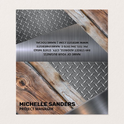 建築建物材料 名刺 (外部フラット)