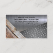 建築建物材料 名刺 (裏面)