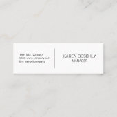 建築建築ホームウィズガーデン スキニー名刺 (裏面)