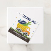 建築恐竜メッセージカード建築ラベル フェイバータグ (インサイチュ)