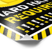 建築懸命帽子の看板・ 8 x 10プリント フォトプリント            (角)