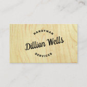 建築手利大工 名刺 (正面)