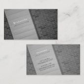 建築抽象芸術 名刺 (正面/裏面)