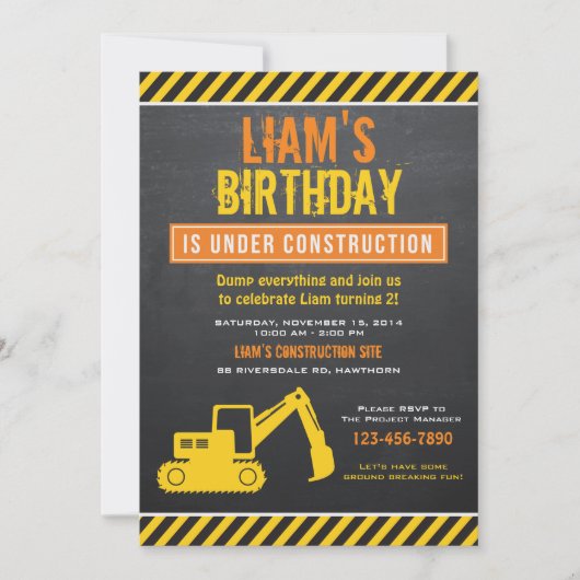 建築招待状/建築招待状 招待状 (正面)