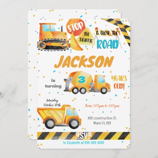 建築招待状 招待状 (正面/裏面)