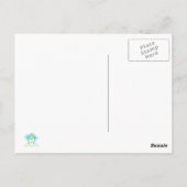 建築掘削機ディガーありがとうはがき ポストカード (裏面)