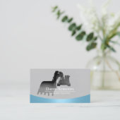 建築掘削機プラントオペレーターブモダンルー 名刺 (スタンド正面)