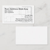 建築改装室の追加 名刺 (正面/裏面)