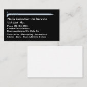 建築改装業務 名刺 (正面/裏面)