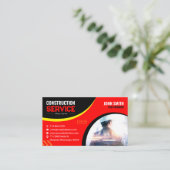 建築改造会社 名刺 (スタンド正面)