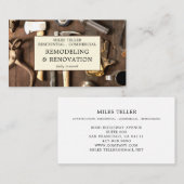 建築改造木目具 名刺 (正面/裏面)