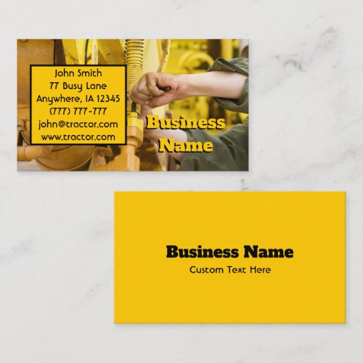 建築整備士 名刺 (正面/裏面)