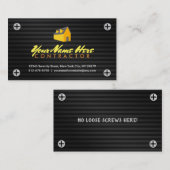 建築業者の名刺 名刺 (正面/裏面)