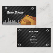 建築業者の名刺 名刺 (正面/裏面)