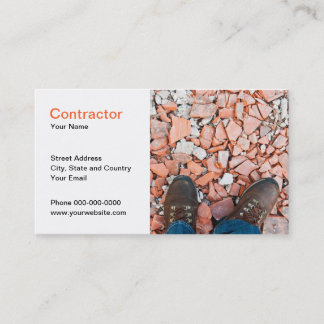 建築業者の名刺 名刺