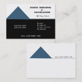 建築業者の改造 名刺 (正面/裏面)